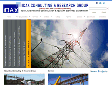 Tablet Screenshot of idaxconsulting.com